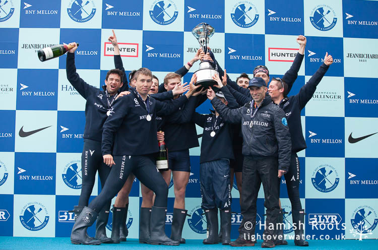 OUBC win the Boat Race 2014